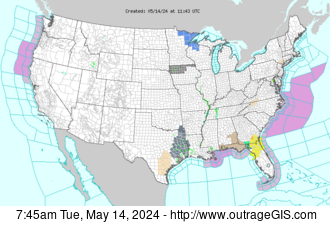 Downloading US National Weather Service Map of Watches & Warnings