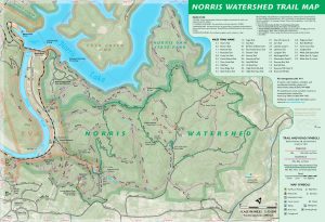 Norris Watershed Trail Map
