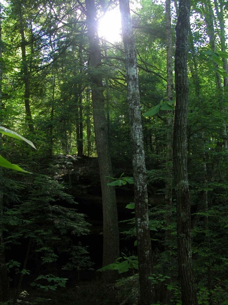 Hidden Passage Trail above Thompson Creek
