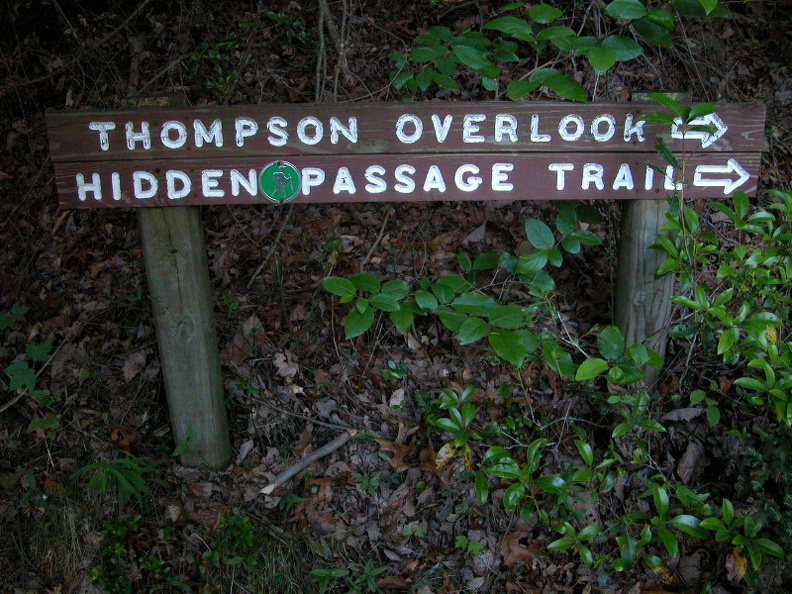 Hidden Passage Trail above Thompson Creek