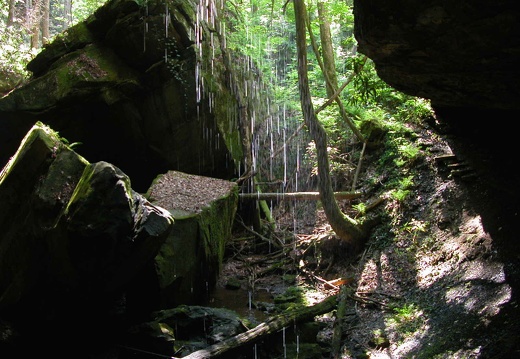 North Fork of Big Creek waterfall