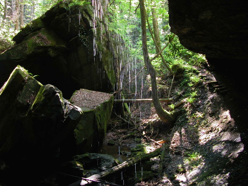 North Fork of Big Creek waterfall