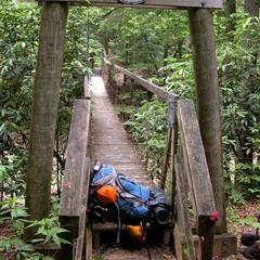 Sinking Creek Suspension Bridge