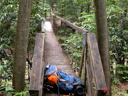 Sinking Creek Suspension Bridge