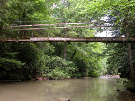 Sinking Creek Suspension Bridge