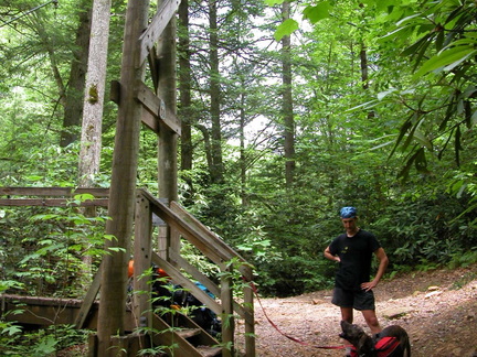 Sinking Creek Suspension Bridge