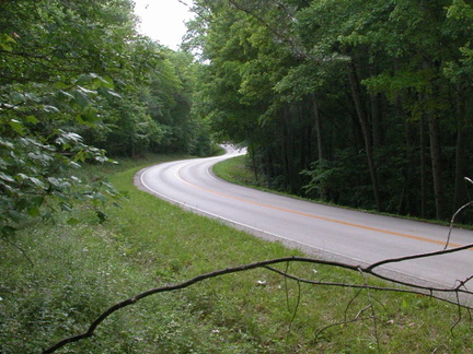 Sheltowee Trace Trailhead at Ky 1956 (old Highway 80)