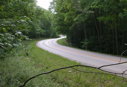 Sheltowee Trace Trailhead at Ky 1956 (old Highway 80)