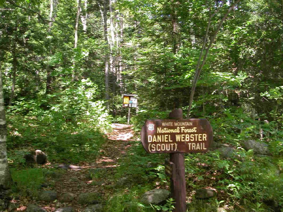 Daniel Webster (Scout) Trailhead