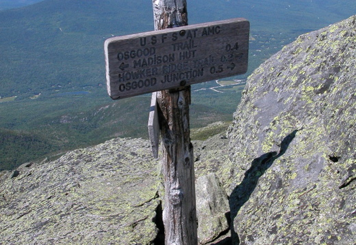 Below Madison Summit