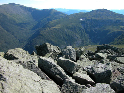 Mt. Adams Summit view of Mt. Washington and Mt. Jefferson