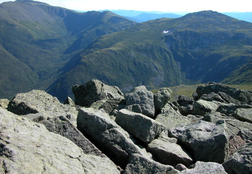 Mt. Adams Summit view of Mt. Washington and Mt. Jefferson