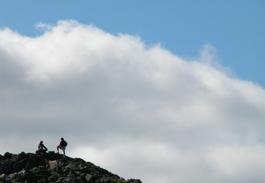 Day Hikers from Mt. Washington Summit