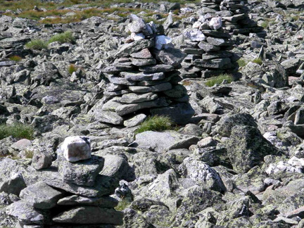 Cairn on Tuckermann Crossover Trail