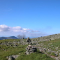 Smoke from Cog below Mt. Washington Summit