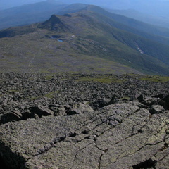 View Southwest from Mt. Washington Summit