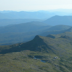 View down Craford Path