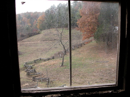 View from Litton Farm Cabin
