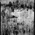 Wall above Yahoo Creek                
