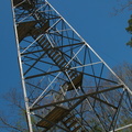 Plateau Overlook. Pickett State Park fire tower.
