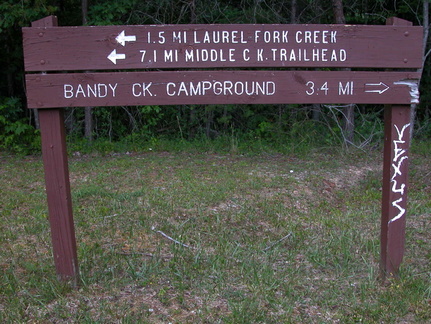 West Entrance, Bandy Creek.