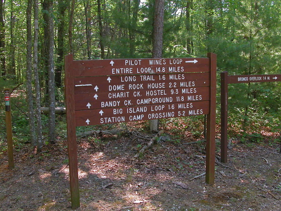 Station Camp Creek, Pilot-Wines Loop, Equestrian trail.