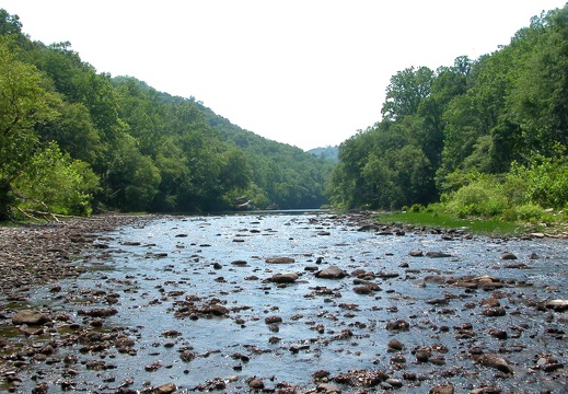 Big South Fork and Williams Creek ford.
