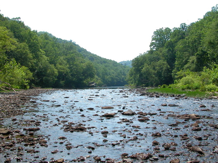 Big South Fork and Williams Creek ford.