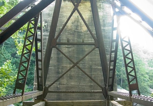 O&amp;W Bridge foundation