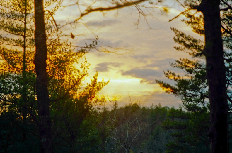 Sunset from Rush Ridge