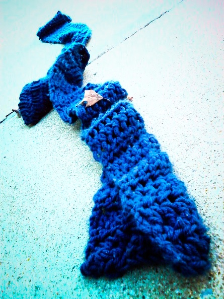 Blue Scarf, Limestone St.