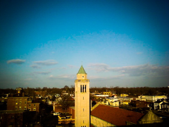 Looking over North Lexington