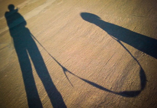 Shadow on Parking Structure