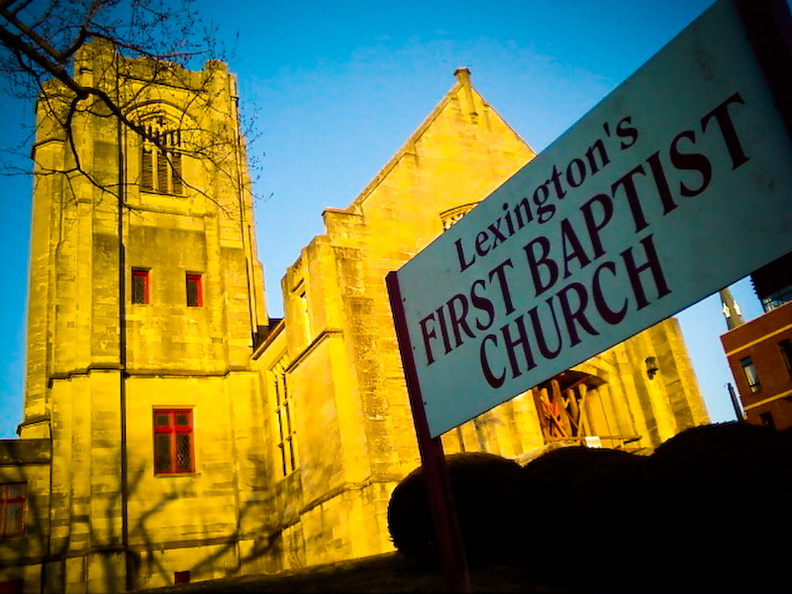 Lexington's First Baptist Church