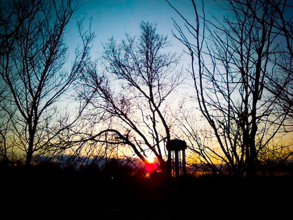 Town Branch at Sunset