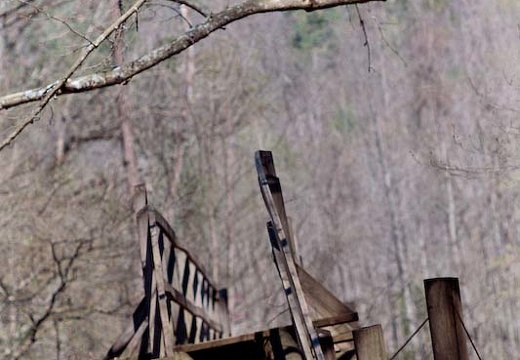 Crossing Laurel Fork Creek