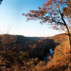 Green River Overlook, near weather station