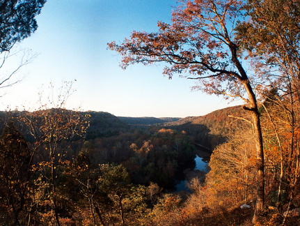 Green River Overlook, near weather station