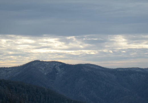 Miry Ridge Trail, lookout to Miry Ridge