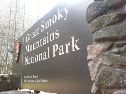 Great Smoky Mountains NP Signage