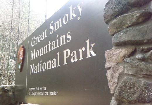 Great Smoky Mountains NP Signage