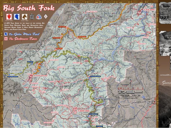 John Muir Trail &amp; Sheltowee Trace in Big South Fork