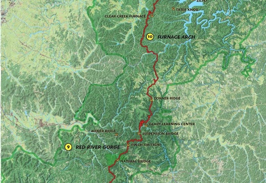 Sections 9-20: Red River Gorge &amp; Furnace Arch