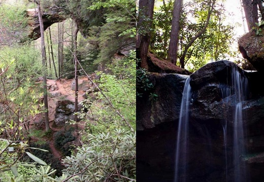 Arches and Waterfalls 