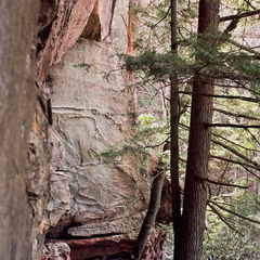 Cliff below Kleber Ridge