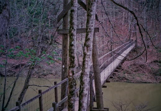 Red River Suspension Bridge