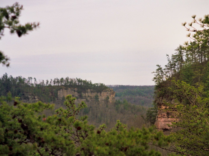 View to Chimney Top