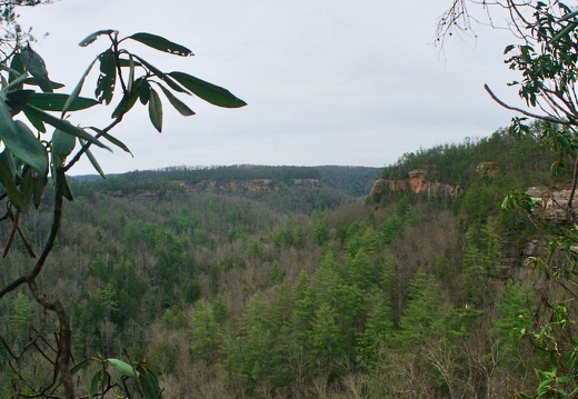 View across Parched Corn Creek