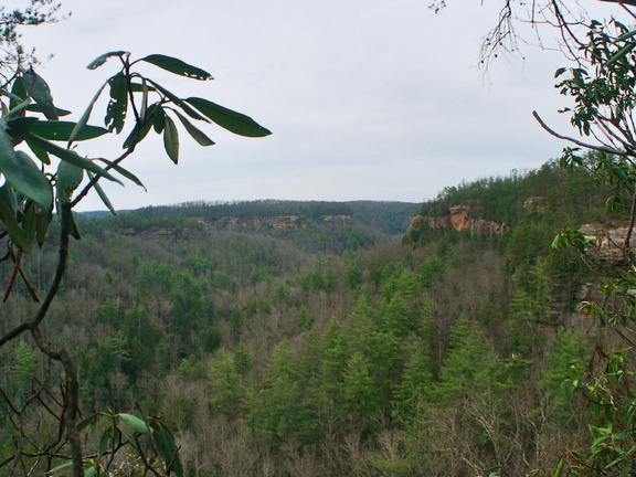 View across Parched Corn Creek