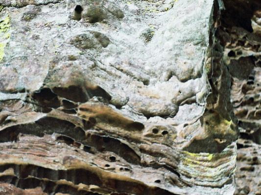 Wall with weathering 